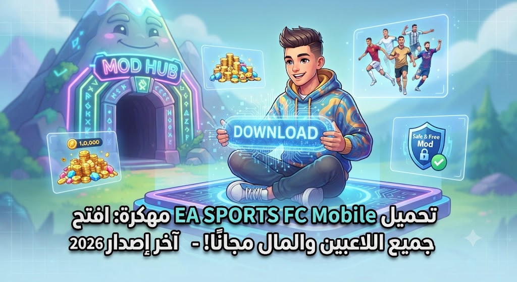 تحميل EA SPORTS FC Mobile مهكرة (آخر إصدار 2026): افتح جميع اللاعبين والمال غير المحدود مجاناً!