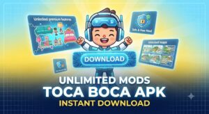 تحميل توكا بوكا مود Toca Boca Mod APK (آخر إصدار 2026): افتح جميع الأماكن والأثاث مجاناً!