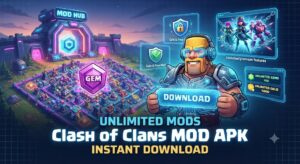 تحميل كلاش أوف كلانس مود Clash of Clans Mod APK (آخر إصدار 2026): موارد غير محدودة وميزات مفتوحة مجاناً!