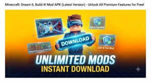 Minecraft: Dream it, Build it! Mod APK (Latest Version) - Unlock All Premium Features for Free!